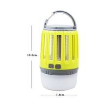 Pazly Taşınabilir Mor Işık Elektrik Şoklu Sivrisinek Öldürücü İç/dış Mekan Su Geçirmez Kamp Lambası