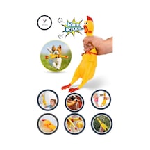 Köpekler İçin Bağıran Tavuk, Horoz, Shrilling Chicken Oyuncak - Büyük Boy 30 Cm