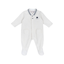 Chicco Kız Bebek Önden Açılan Tulum 09102028000000 000030 Beyaz