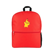 Pokemon Pikachu Kırmızı Sırt Çantası