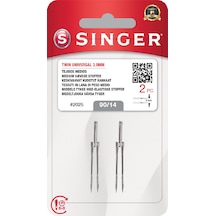Çift İğne 3mm. 2'li Blister/14 No.