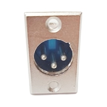 S-Tech 3 Pin Canon Erkek Şase