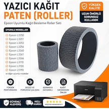 Epson L3250 L3251 L3252 Uyumlu Kağıt Paten Roller Seti Kağıt Besleme Merdanesi
