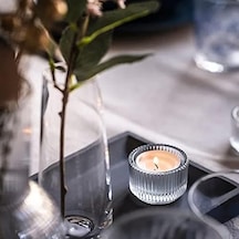 Şeffaf Camdan 5'li Zarif/istiflenebilir Tealight Tutucu 3,5 Cm 5'li Paket - Stockland Tarafından Satılır