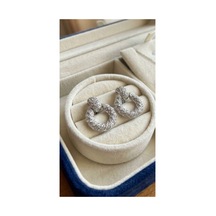 Taşlı Sallantılı Kadın Küpe Gümüş - 930045133 Gümüş