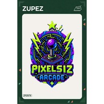 Zpz679 Pixelsiz Arcade Emblemi Ütüyle Uygulanabilir Transfer Baskı - 911529812