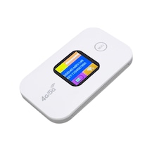 Lemestar 4g Taşınabilir Wifi Hotspot, 300mbps Hız, 10 Cihaz Bağlantısı, Renkli Led Ekran, Sım Kartlı, Seyahat Ve Kamp İçin Modem Router