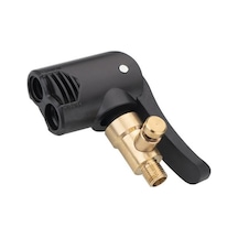 Hava Kompresörü Adaptörü İyi Mühür Hızlı Kilitleme Hafif Presta Schrader Uyumlu Araba Lastiği Hava Pompası Adaptörü Bisiklet İçin B