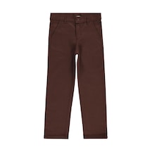 Civil Boys 3 Cepli Chıno 6-9 Yaş Pantolon - Kahverengi Koyu Kahve