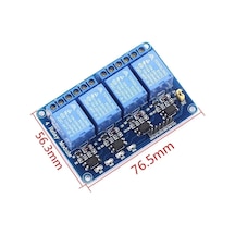 4 Kanal 5v Röle Modül Ac 250v 10a