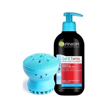 Garnier Saf Ve Temiz Kömürlü Temizleme Jeli 200 ML + Yıkama Aparatı