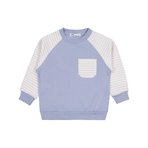 Civil Boys Cepli 2-5 Yaş Sweatshirt - Mavi