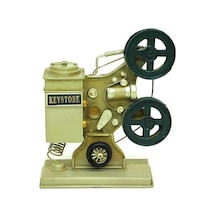 Dekoratif Metal Sinemaskop Biblo Vintage Ev Ofis Hediyelik
