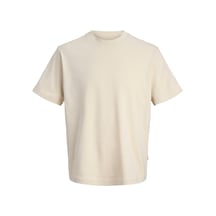 Jack & Jones Jprblaowen Ss Branding Erkek T-shirt 12292397 Krem