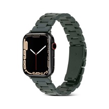 Butam Bilişim Watch 38mm Uyumlu Krd-04 Metal Kordon-olive