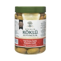 Ayvalık Köklü Zeytincilik Yeşil Kalamata Zeytin 1000 Cc