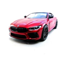 Kinsmart Bmw M8 Competition Coupe 1:38 Kırmızı Çek Bırak Model Araba