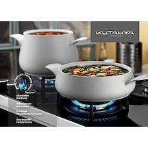 Porselen Porflame Porselen 1.7 Lt Tencere Açık Altın