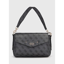 Guess Brenton Eco Kadın Omuz Çantası Hwebg839019 Siyah