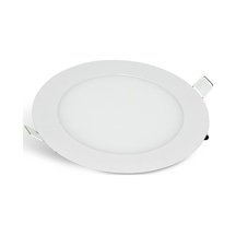 Borled 6w Slim Led Panel Yuvarlak Alüminyum Kasa Bl-s1-2004, Bl-s1-2005, Bl-s1-2006 Beyaz Beyaz - Gün Işığı