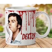Dexter Baskılı Seramik Kupa Bardak