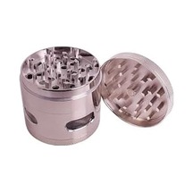 Pencereli 63 Mm. Silver Tütün Baharat Herbal Öğütücüsü Parçalayıcı Pt94slv