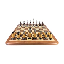 Prestıjsatrncmod242 Prestij Serisi Ahşap Satranç Takımı / Ahşap 38 CM