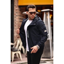 Kol Cepli Baskılı Spor Likra Kumaş Yağmurluk Mevsimlik Pldp 2968 001