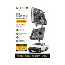 Isuzu Dmax Far Lambası Sağ 2007-2011 Merceksiz
