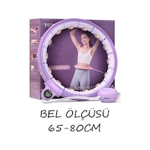 Sayaçlı Hula Hoop Masaj, 24 Parça Çıkarılabilir Pilates 65-80