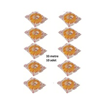 33 Metre Şeffaf Selefon Bant 10 Adet