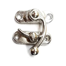 Yay Gözü, Ahşap Kutu Klipsi - Minik 20x24 Mm, Nikel, 100 Adet Çok Renkli