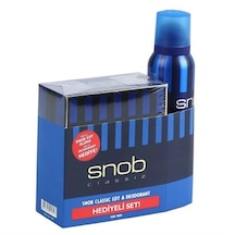 Snob Classic Erkek Parfüm EDT 100 ML + Deodorant
