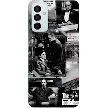 Samsung Galaxy M14 Uyumlu The Godfather Baba Film Tasarımlı Baskılı Silikon Kılıf Renkli