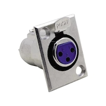 3 Pin Xlr Dişi Canon Şase Konnektör Ck114