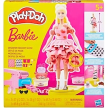 Play Doh Barbie Moda Defilesi Oyun Hamuru Seti G1356 Çok Renkli