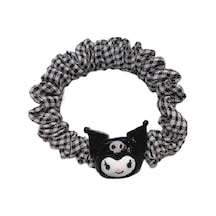 Schulzz Anime Kuromi Lastikli Saç Tokası Antrasit