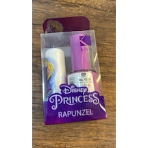 Kiva Disney Princess Rapunzel Mor Oje + Lip Care Dudak Koruyucu Hindistan Cevizi