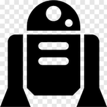 Star Wars 2 Sticker 10 10 Cm6644