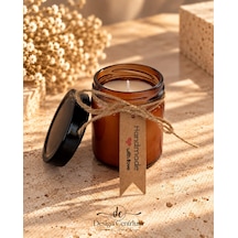 Amber Elegance Amber Kokulu %100 Soya Aromaterapi Wax Mum-200cc Kahverengi
