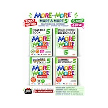 Güncel 5.sınıf 5 More&more Practice Book&dıctıonary Readers & Skılls + Gramer And Vocabulary 4 Lü Set +kronometre