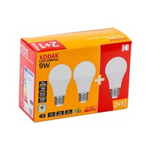 2 Adet Kodak Led Ampul Beyaz Işık 3lü