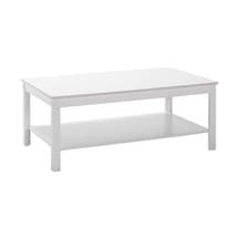 Rustik Dikdörtgen Orta Sehpa-mat Beyaz 103x40x60 Cm Gxyxd