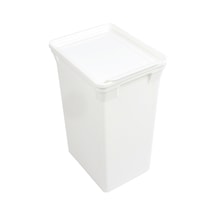 Qutu Q-Trash Bın 20 L Beyaz Çöp Kovası Beyaz