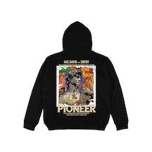 Adrift Pioneer Siyah Oversize Unisex Kapüşonlu Sweatshirt Hoodie Siyah Adrift Pioneer Siyah Oversize Unisex Kapüşonlu Sweatshirt Hoodie Siyah