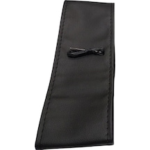 Seat İbiza 1993-2002 Uyumlu Direksiyon Kılıfı Dikmeli Siyah Deri / Siyah Dikişli