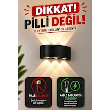 Tr 8011 10w Led Aplik, Çift Taraflı Dekoratif Duvar Aplik, Günışığı, Ip64 Suya Ve Toza Dayanıklı Genel