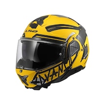 Ls2 Advant 2 Triple Çene Açılır Kask Sarı