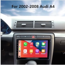 Foxus Audi A4 2002-2008 4gb Ram 64gb Hafıza Android Dokunmatik Ekran Oto Teyp - Carplay Wifi Gps Bluetooth Kamera Destekli Oem