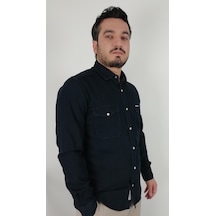 Tousus Slim Fit Kot Erkek Gömlek Slm-2012-tss Lacivert Tousus Slim Fit Kot Erkek Gömlek Slm-2012-tss Lacivert